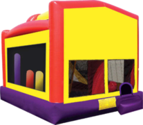 Large Combo Obstacle Course Bounce House 20x16 with Slide and Hoop Large Combo Obstacle Course Bounce House 20x16 with Slide and Hoop