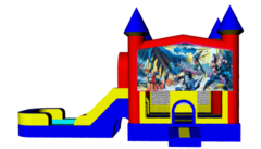 Batman Combo 4 in 1 Dry Bounce House Batman Combo 4 in 1 Dry Bounce House