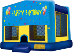 Boys Happy Birthday Large 15x15 Bouncer Boys Happy Birthday Large 15x15 Bouncer