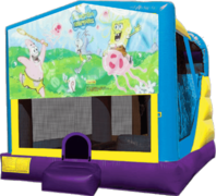 Spongebob Large C4 Dry Combo with Slide & Basketball Hoop Spongebob Large C4 Dry Combo with Slide & Basketball Hoop