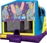 Dumbo Large C4 Dry Combo with Slide & Basketball Hoop Dumbo Large C4 Dry Combo with Slide & Basketball Hoop