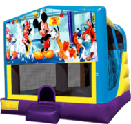 Mickey Mouse Large C4 Dry Combo with Slide & Basketball Hoop Mickey Mouse Large C4 Dry Combo with Slide & Basketball Hoop