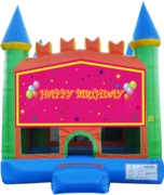 Girls Birthday Pastel Castle 13x13 Fun House Girls Birthday Pastel Castle 13x13 Fun House