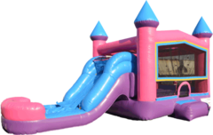 Pink Combo 4 in 1 Bouncer Dry Pink Combo 4 in 1 Bouncer Dry