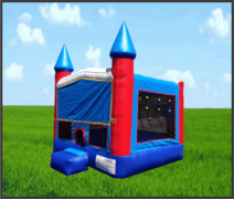 Fun House Patriotic 13x13 Castle Bouncer Fun House Patriotic 13x13 Castle Bouncer