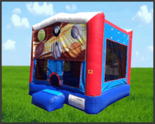 Sports Fun House Patriotic 13x13 Bouncer Sports Fun House Patriotic 13x13 Bouncer